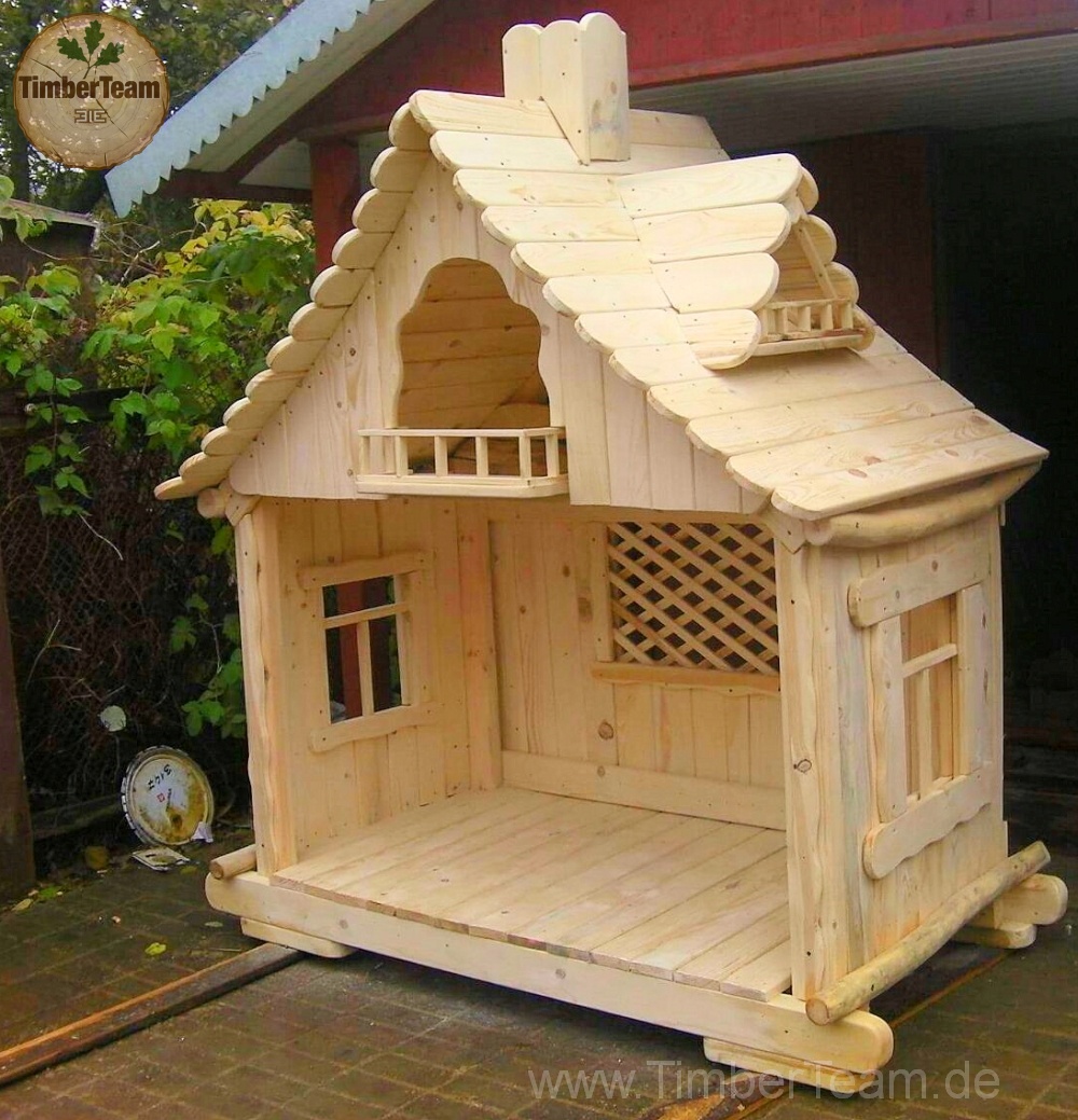 Einzigartiges Märchenhaus aus Holz