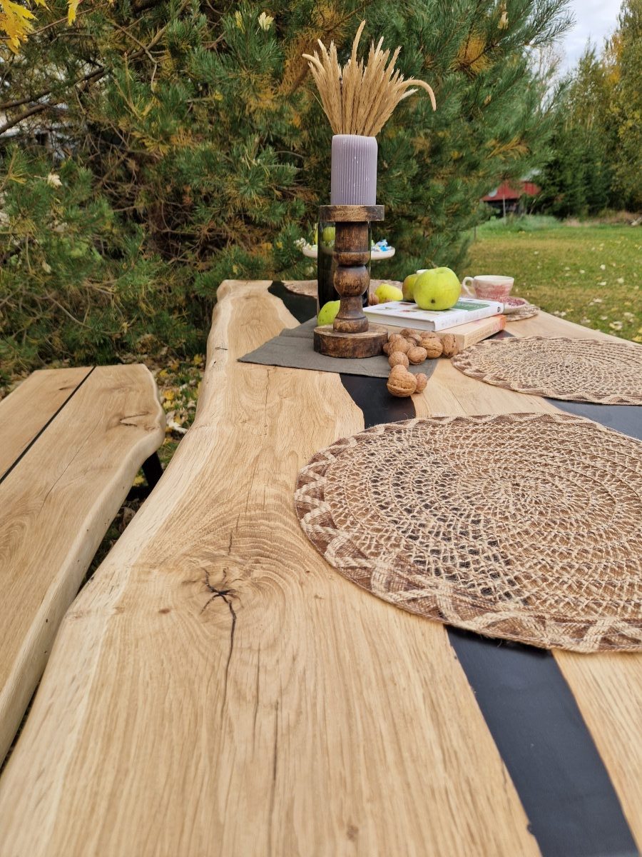 Baumkantentisch Eiche