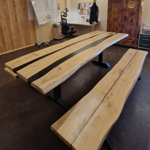 Eichenholztisch Office