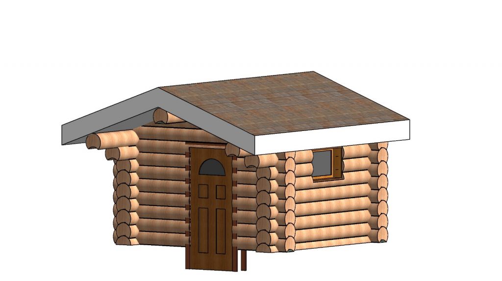 Erdsauna mit Steinsockel, Dämmung im Bausatz Skizze