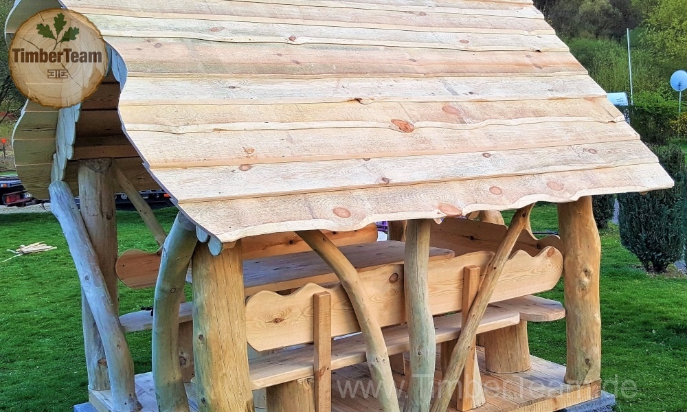 Gartenlaube Holzpavillon Bausatz RST-200x250