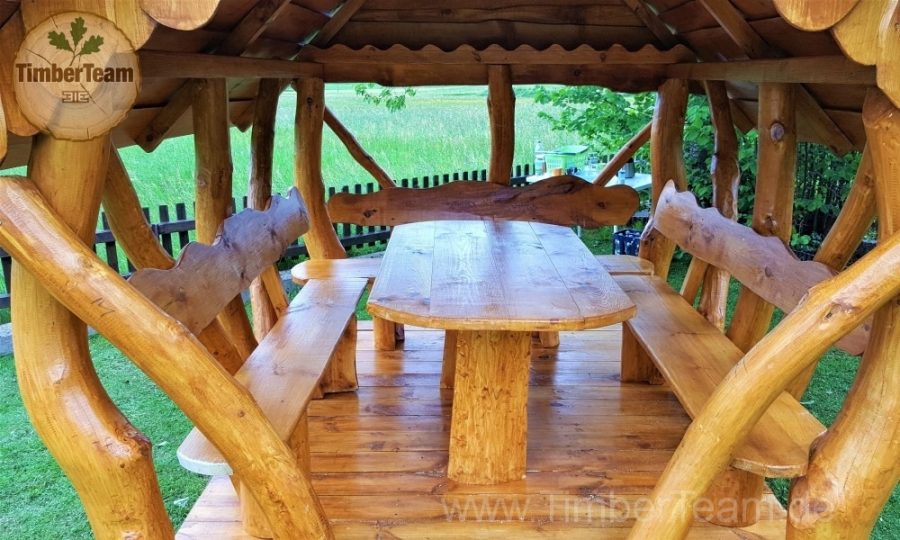 Gartenlaube Holzpavillon 2x2,5 m