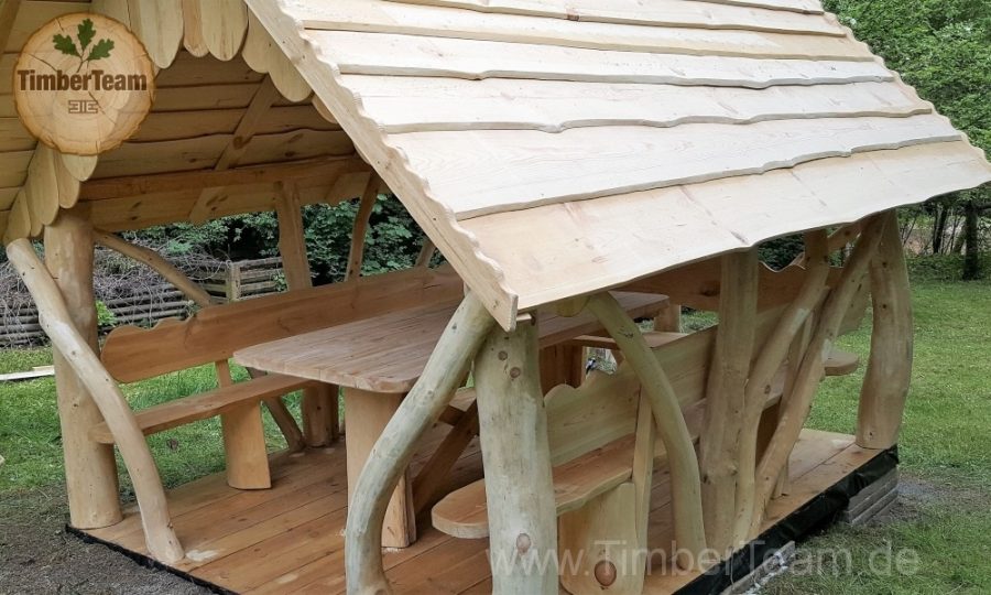 Holzpavillon 250x300 kaufen