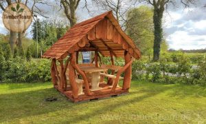 Gartenlaube Holzpavillon