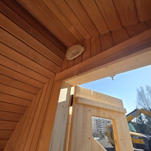 Mini Sauna - Innen Tür