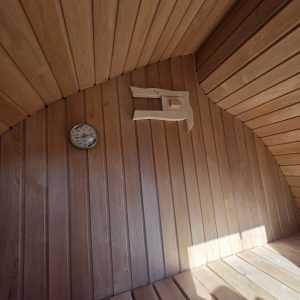 Mini Sauna - Innenansicht