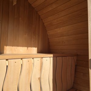 Mini Sauna - Innenraum