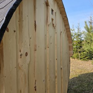 Mini Sauna - Rückansicht