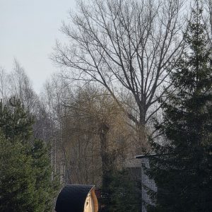 Mini Sauna - kompakte Außenform