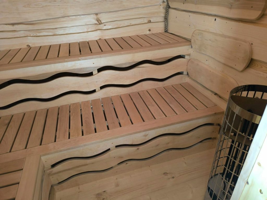 Mini Sauna mit Elektroofen