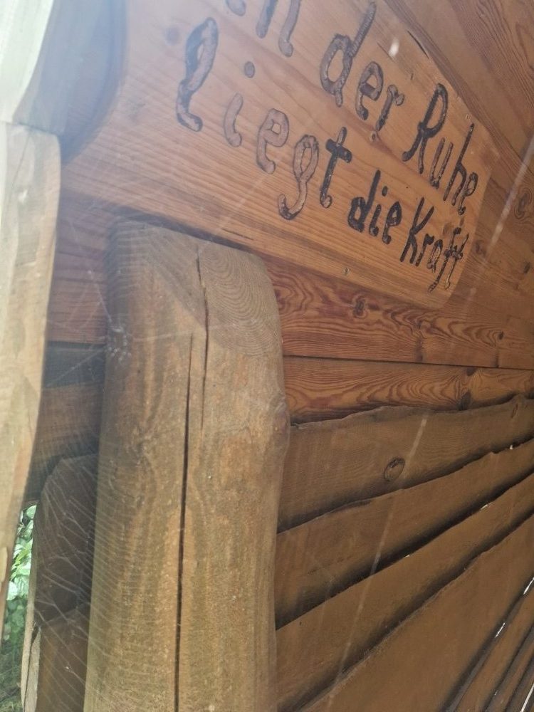 Holzpavillon reinigen und pflegen