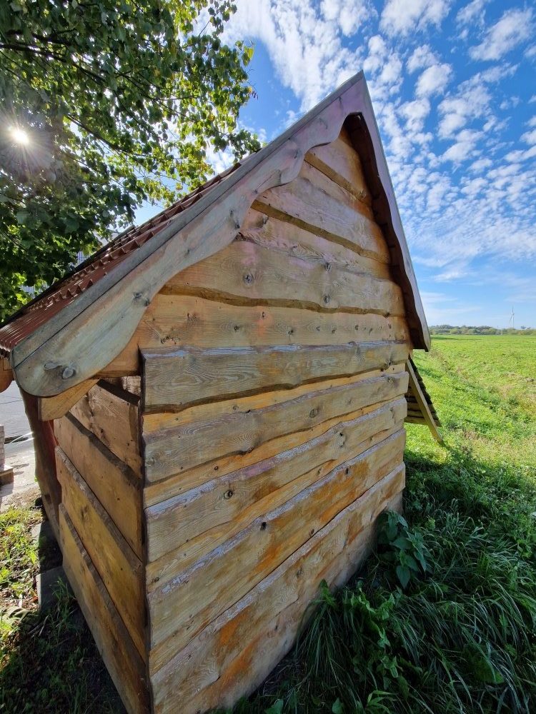 Pavillon Holz Pflege