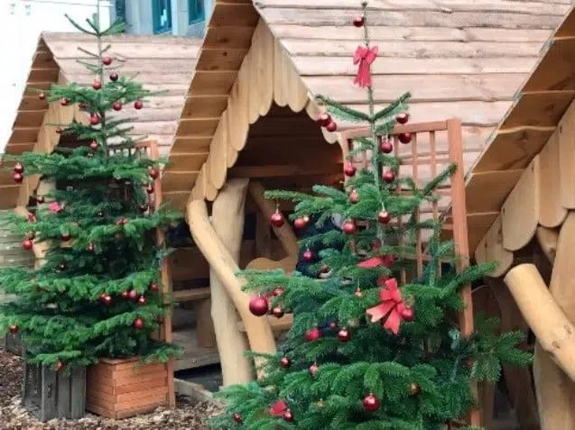 Holz-Pavillons für Weihnachtsmarktstand